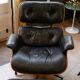 Herman Miller 1980 Lounge chair and ottoman by Charles & Ray Eames