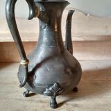 Pewter teapot