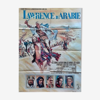 Original poster Lawrence of Arabia David Lean 1962