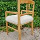 Pair of Jugendstil armchairs in solid ash and sheepskin 1910
