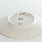 Swedish Grace Plates with Ulriksdal Palace in Yellow and Green by Gefle 1951