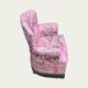 Vintage pink frog chair