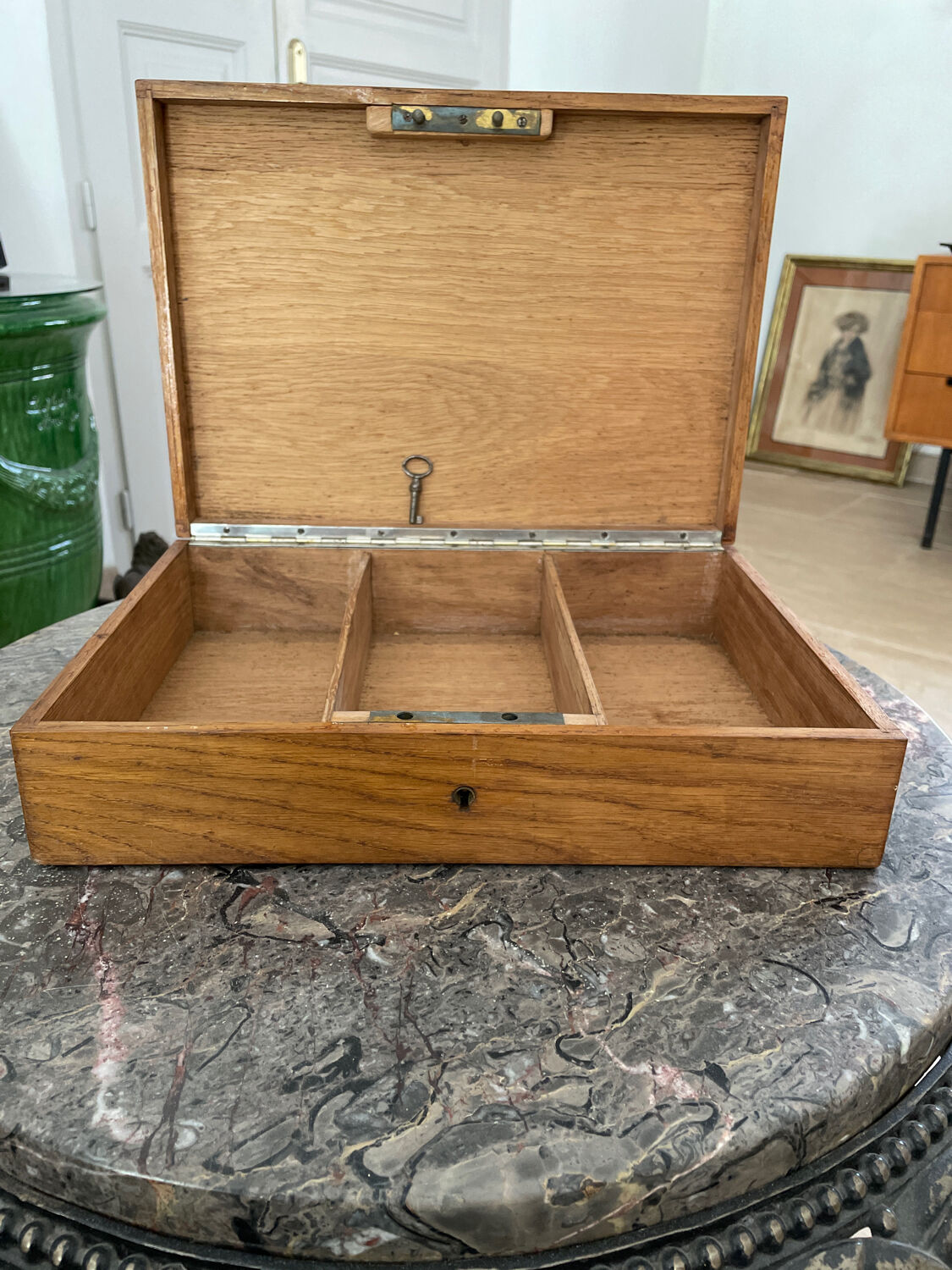 Vintage wooden box