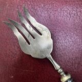 Silver and vermeil cutlery box for mignardises, Art Nouveau period