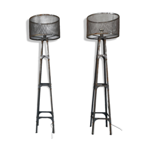 Paire de lampadaires