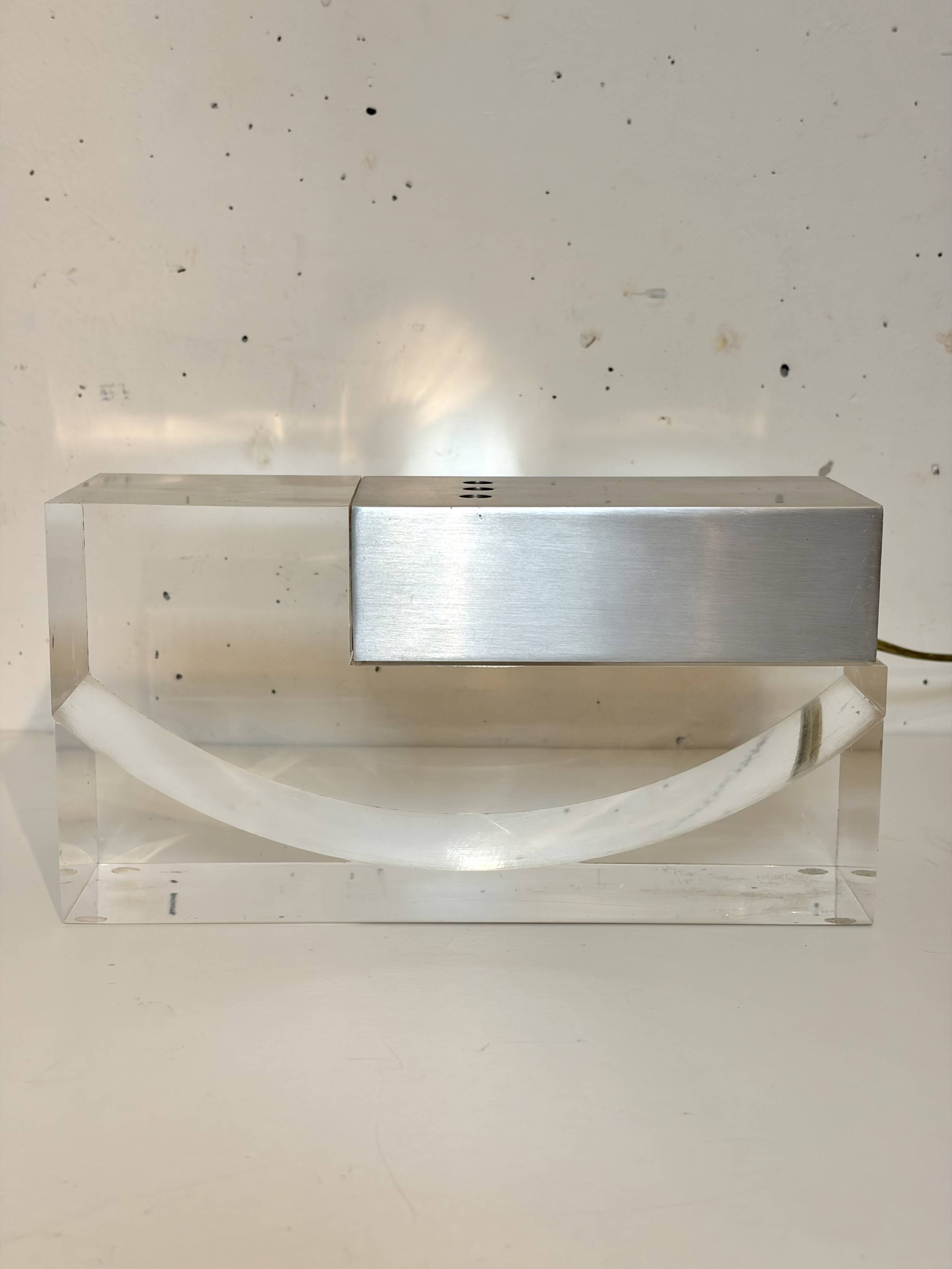"Stamp" lamp by Michel Bankowski, Distrimex 1972