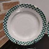 5 Sarreguemines and Digoin Scossais flat plates