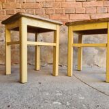 Set of 3 vintage painter's stools