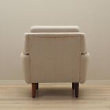 Cream armchair, Danish design, 1970s, production: Denmark