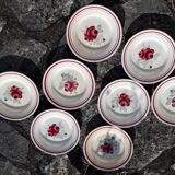 Set of Gien tableware