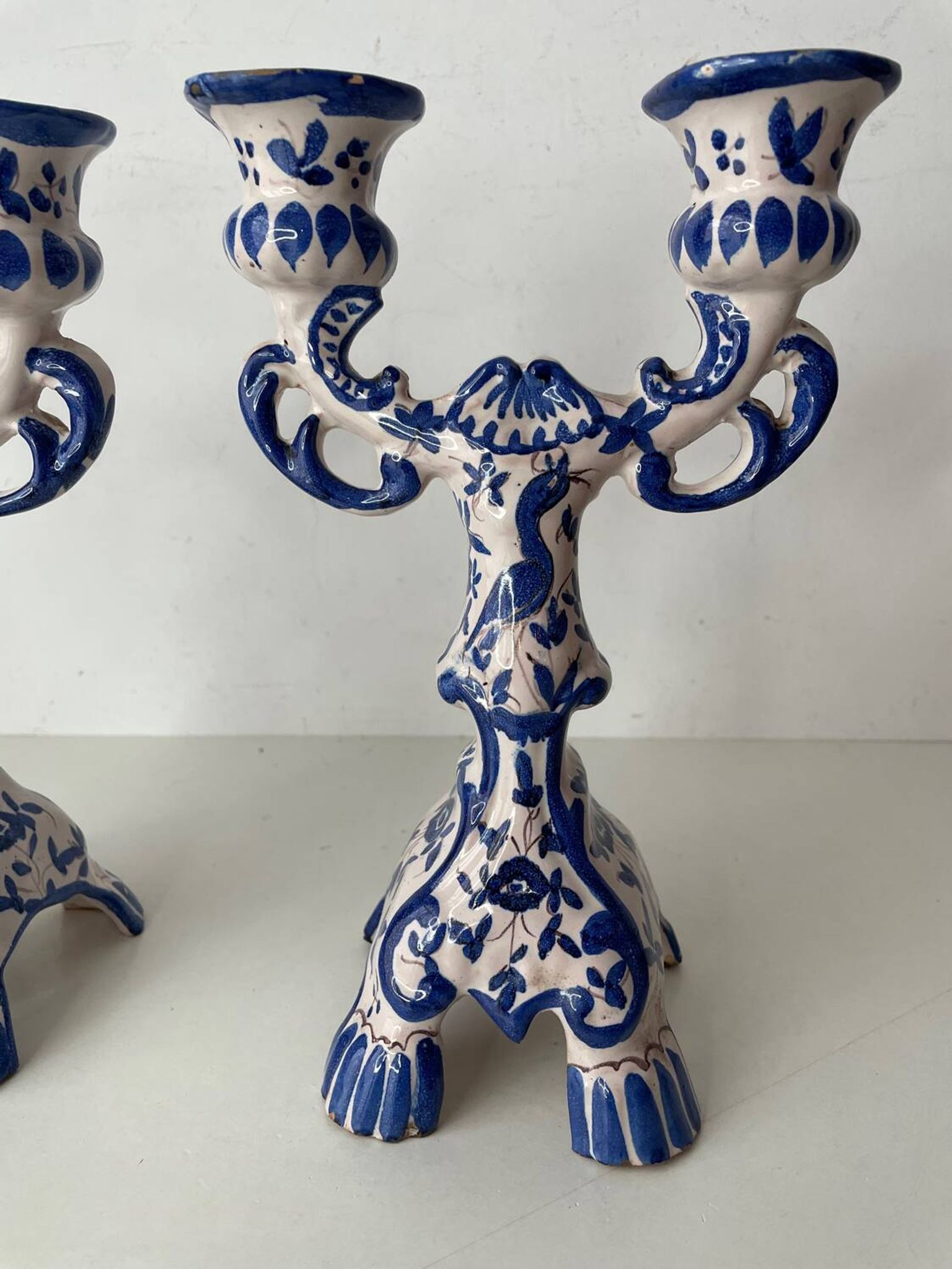 Ceramic candle holders