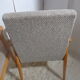 Pair of vintage Scandinavian armchairs from the 60s light wood