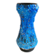 Large vintage seafoam blue artisanal vase