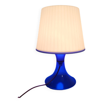 Lampe de chevet Lampan, bleu cobalt,année 90