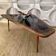Vintage Coffee Table by Charles Ramos Free Form 1950