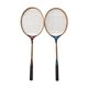 2 vintage badminton rackets