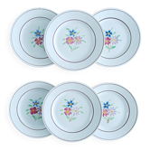Lot de 6 assiettes à dessert Ceranord, modèle Bettina