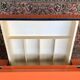 Table de cuisine vintage extensible année 70 en formica orange
