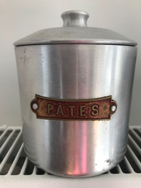 Lot of 4 aluminum spice jars