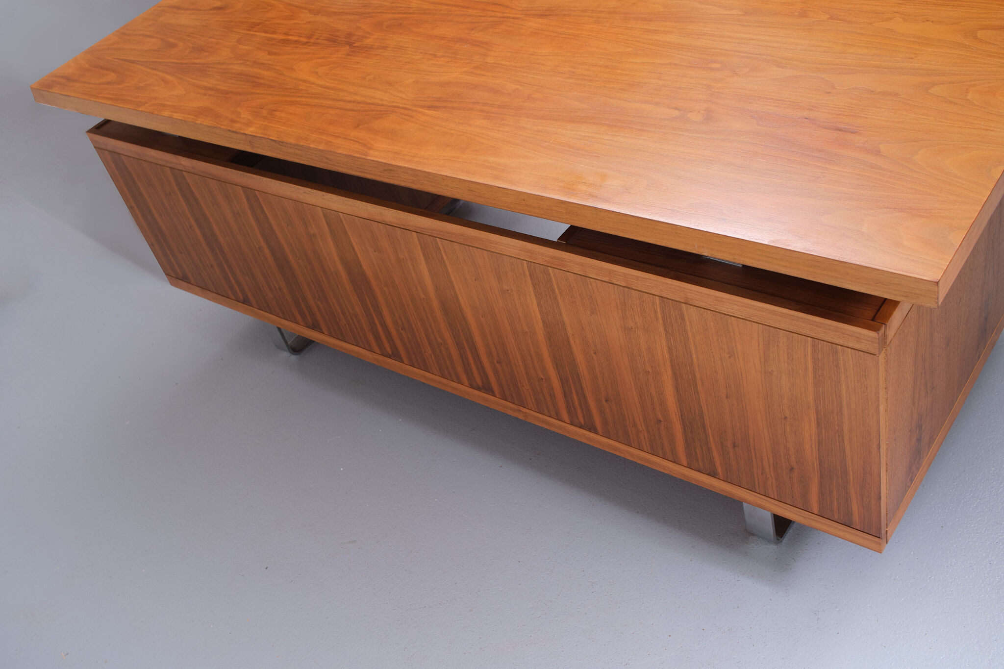 Jórgen Pedersen Teak Desk Denmark 1960s