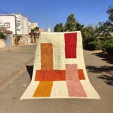 Handmade pure wool rug, size 150 x 250 cm