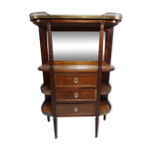 Meuble demi-lune style Louis XVI fin 19ème