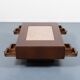 Modern Italian double-sided coffee table by Tosi Mobili