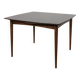 Mid-Century Square  Extendable Rosewood Dining Table, Denmark, 1960s