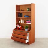 Teak bookcase, Danish design, 1960s, production: Denmark