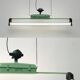 Set of 2 vintage neon pendants from East Germany 60s 70s
