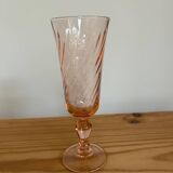 Set of 6 Rosaline champagne flutes