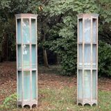 Pair of showcases
