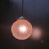 Art Deco glass suspension