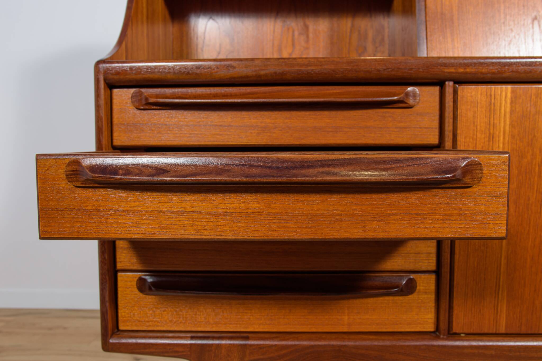 Mid-Century Teak High Sideboard by John Herbert for A. Younger Ltd, 1960s