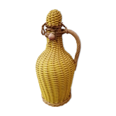 Bouteille scoubidou jaune