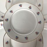 Series of 8 plates Digoin