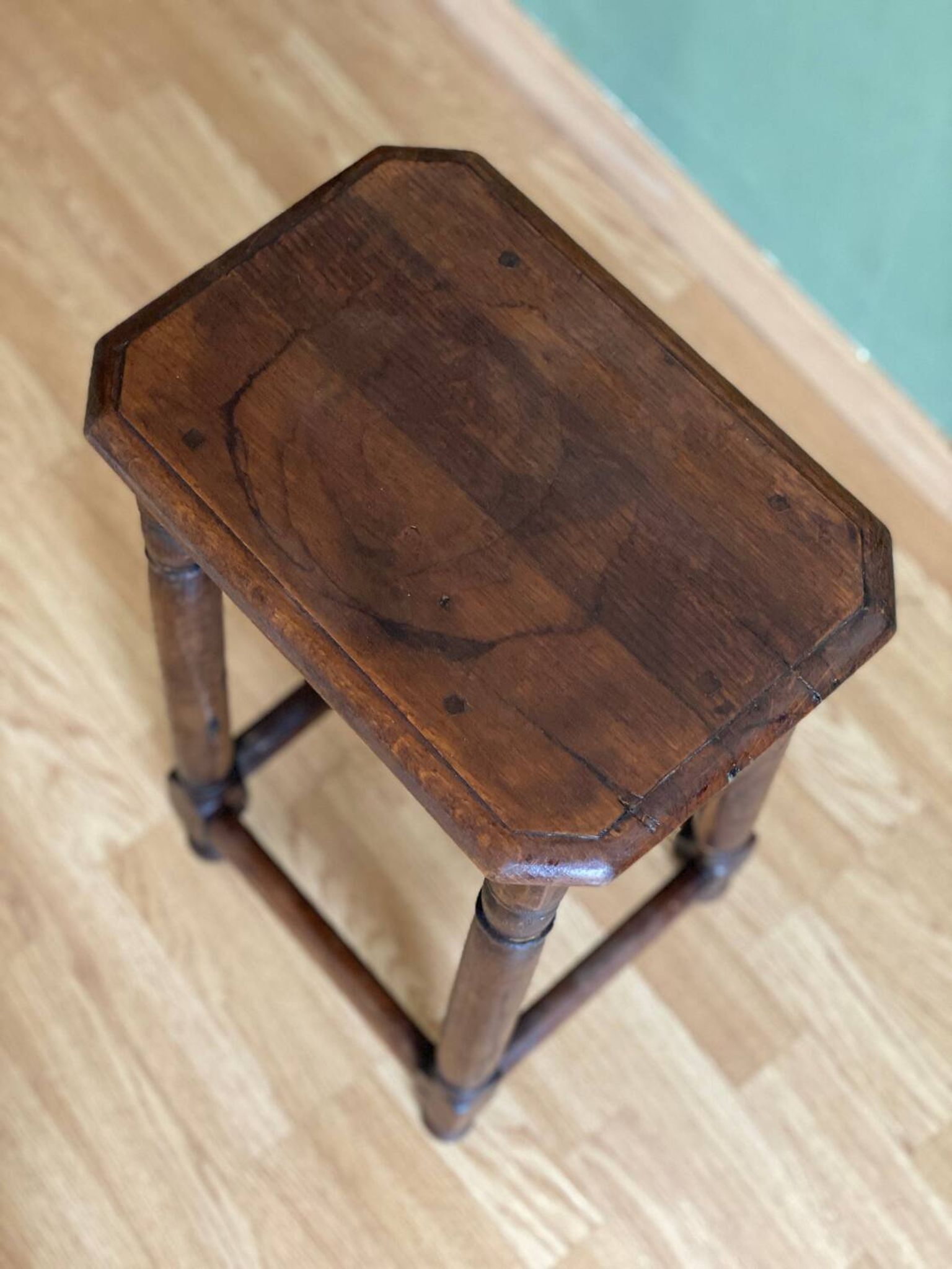 Antique wooden stool