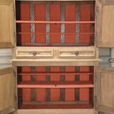 Bleached oak sideboard