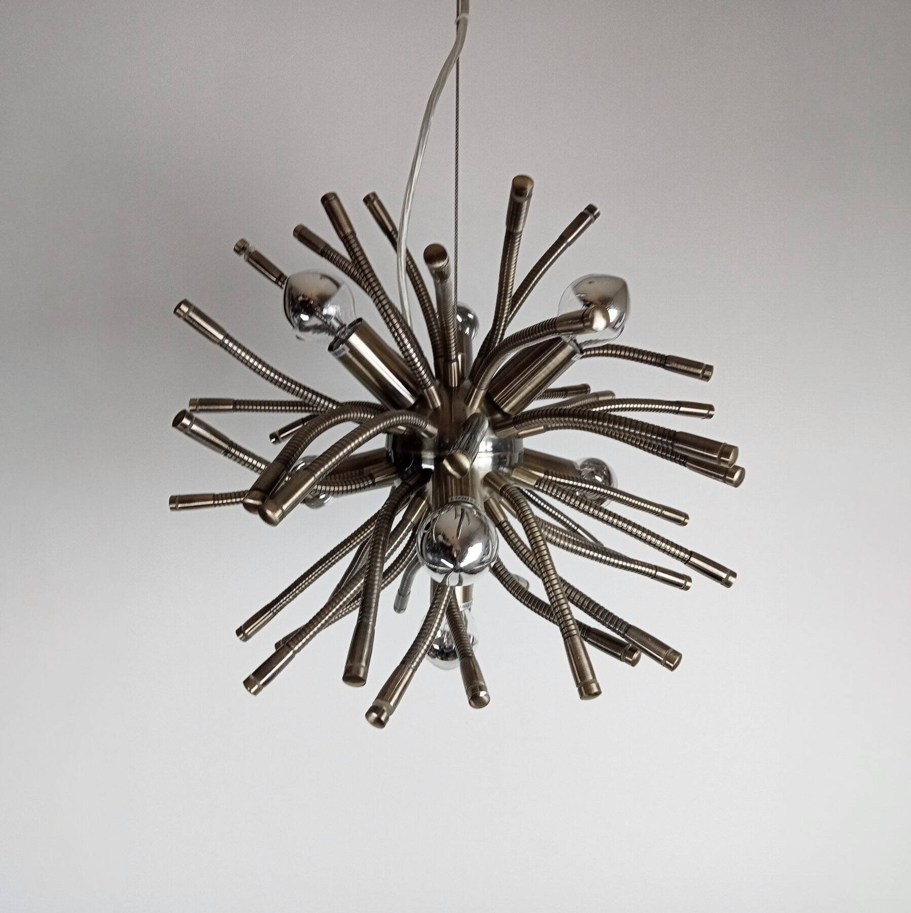 Vintage Pendant Lamp • Sputnik • Post Space Age • 1980