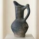 Vase / Old smoked terracotta jug — Handmade ceramics