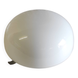 20 cm opaline globe ceiling or wall light - mid-20th century
