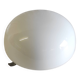 20 cm opaline globe ceiling or wall light - mid-20th century