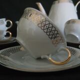 German porcelain coffee set Oscar Schaller (1921 - 1935)