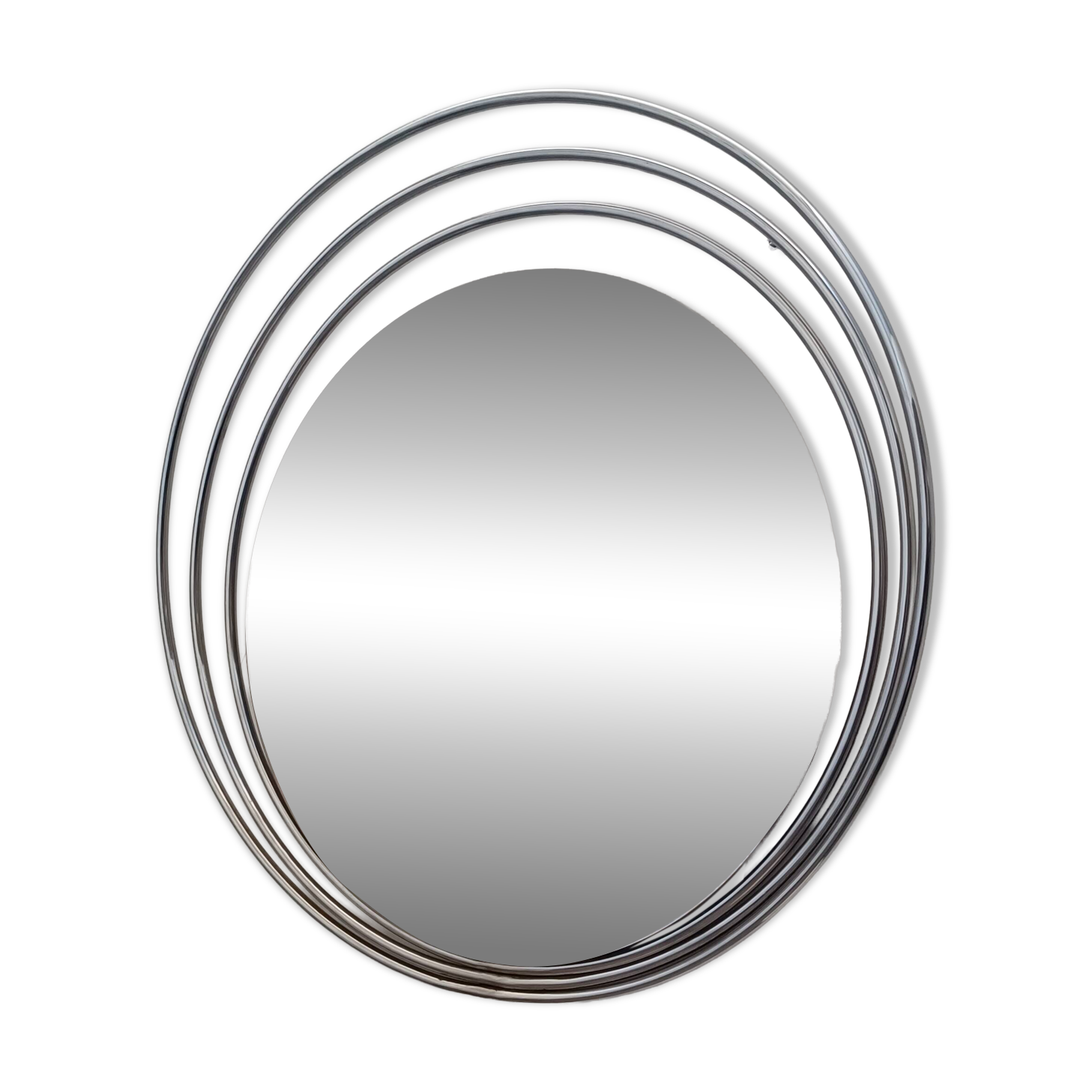 Design mirror space age Italy 1970s