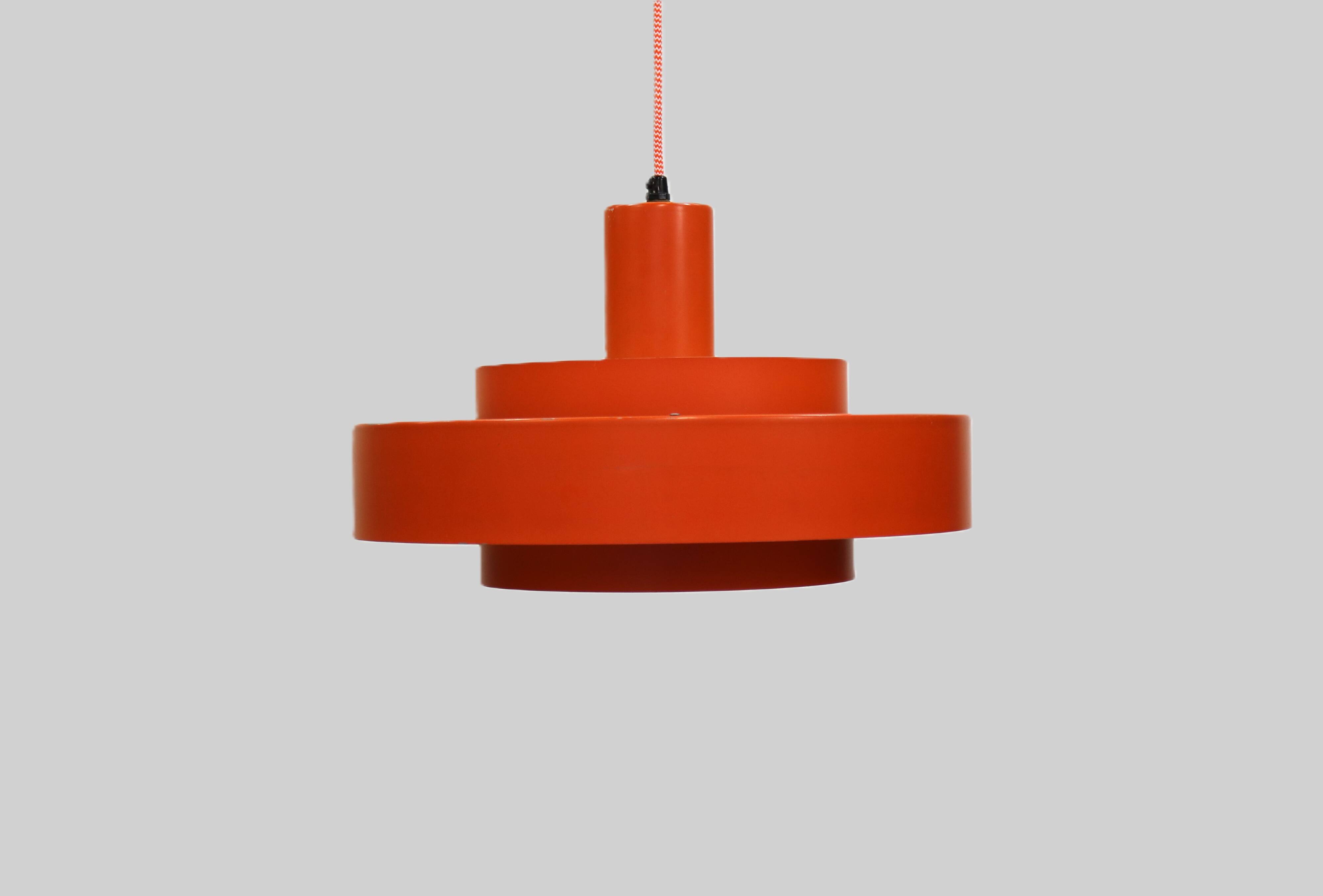 Mid-century modern hanging lamp by Jo Hammerborg - Fog & Morup - model Equ