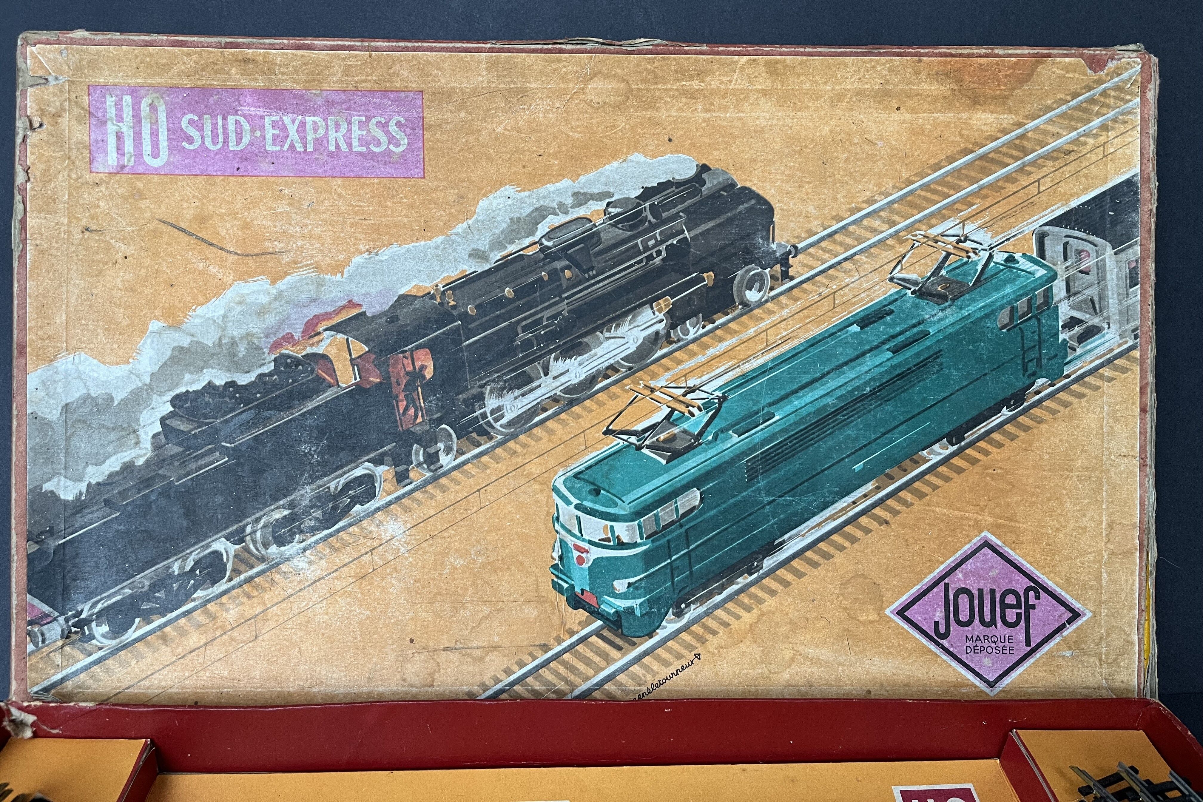 Vintage electric train