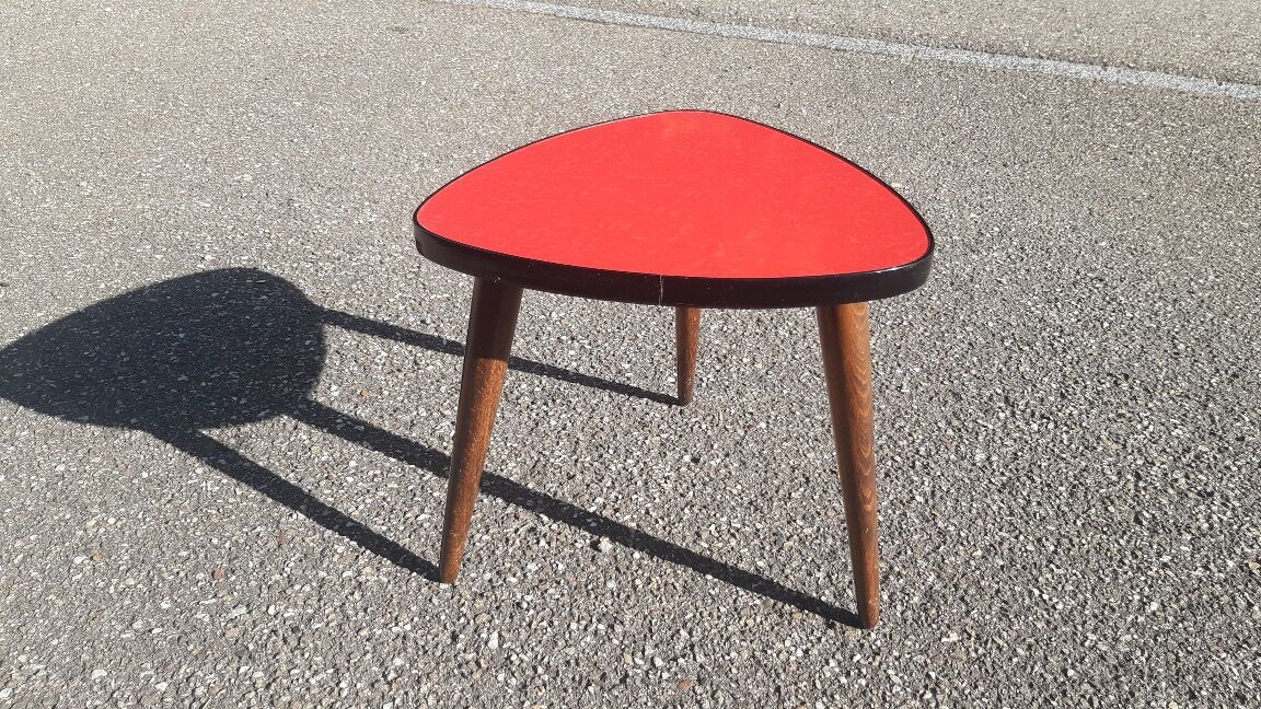 Guéridon porte plante formica 1960