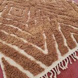 Traditional handmade beni ourain rug size 150 x 250 cm