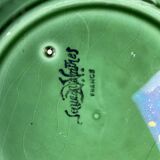 Sarreguemines grape barbotine dessert plates