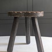 Brutalist tripod stool